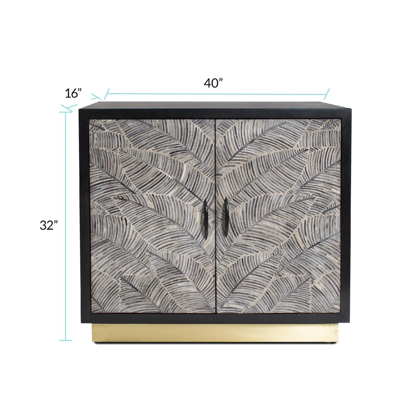 Laminae Bar Cabinet