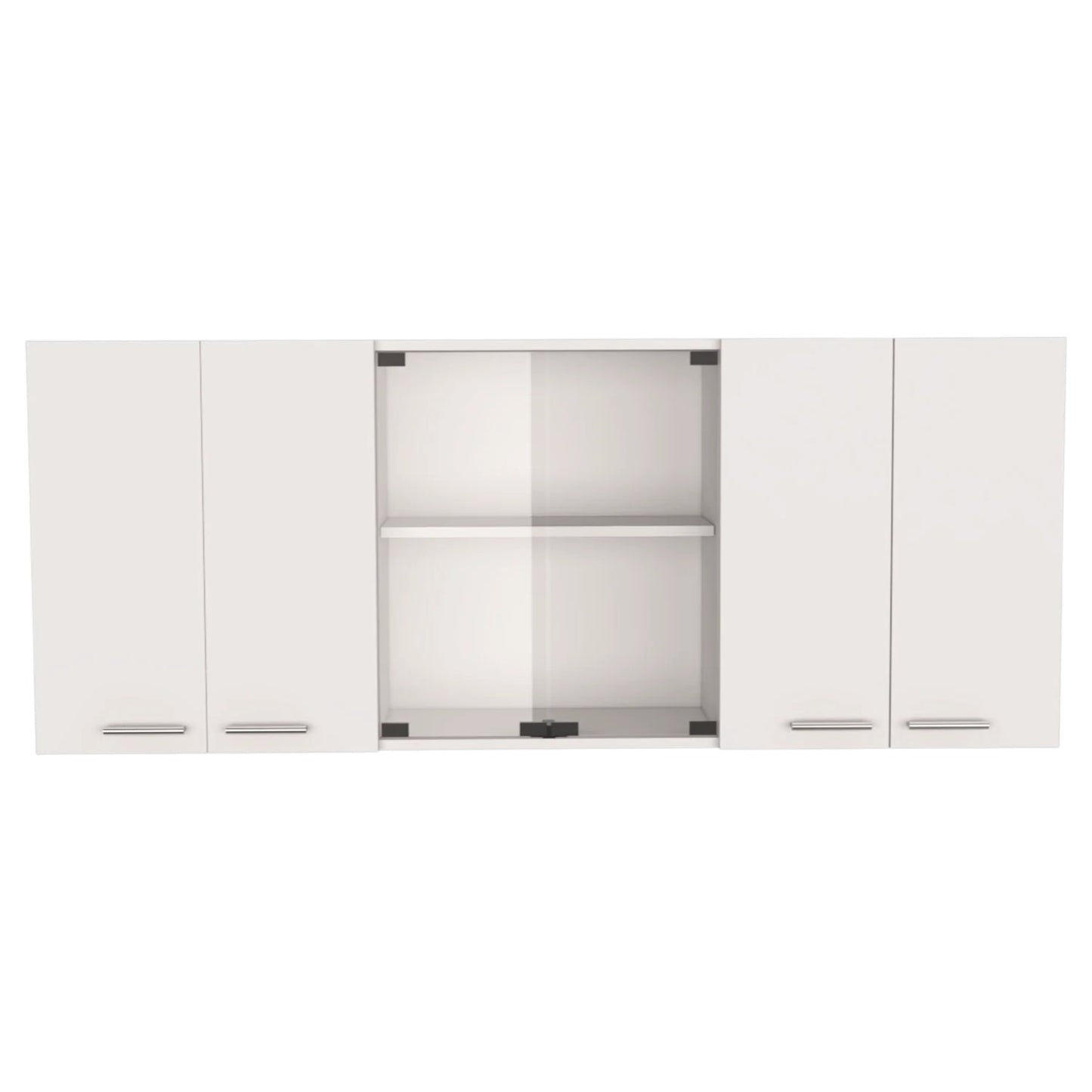 41" Dark Brown and White Wood Kitchen Island Set