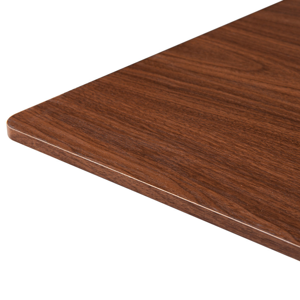 24" Brown Squared Bar Server