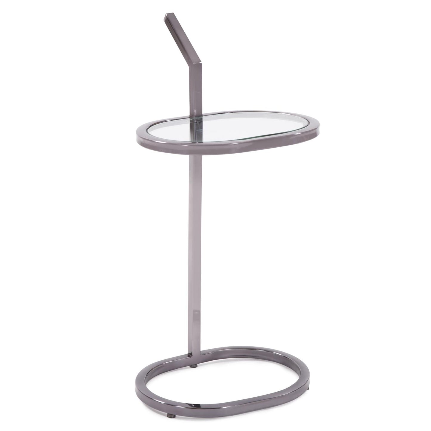 Stainless Oval Drink Table