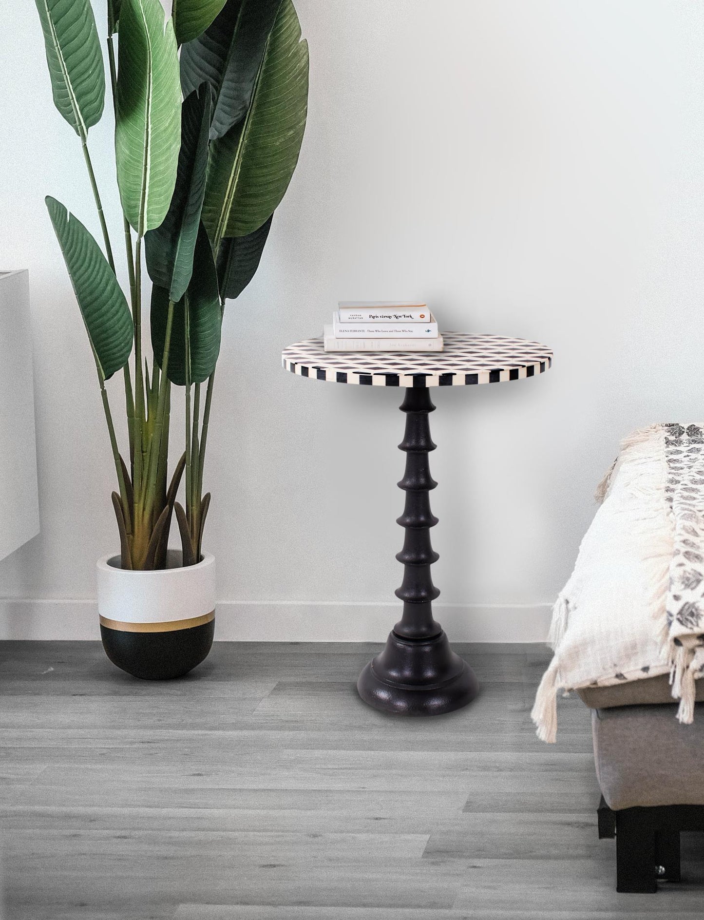 Columbina Inlaid Drink Table