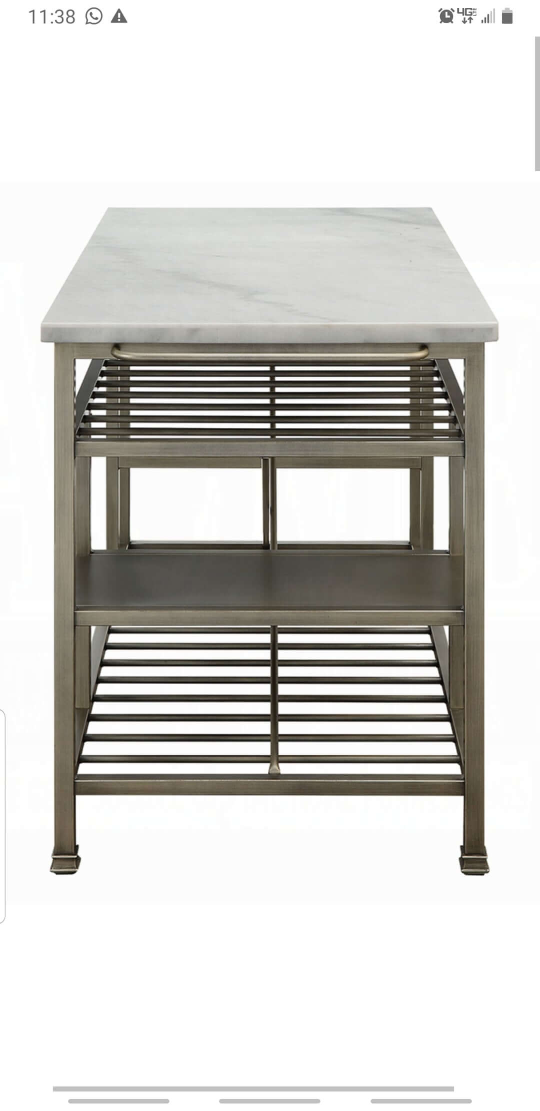 ACME Lanzo Kitchen Island