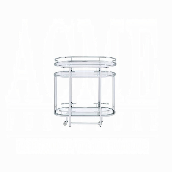 Piffo Serving Cart And Bar Table Set