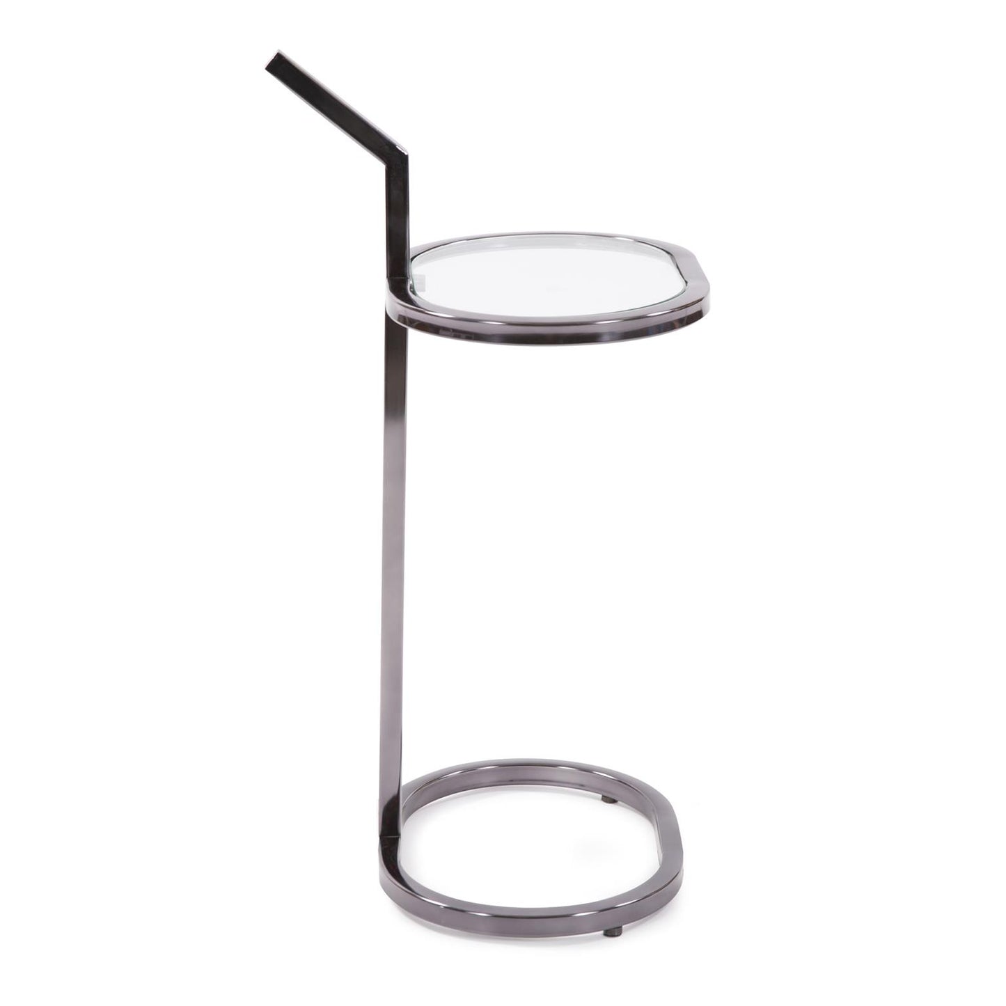 Stainless Oval Drink Table