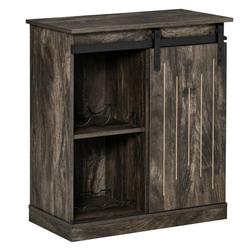 HOMCOM Industrial Wine Cabinet