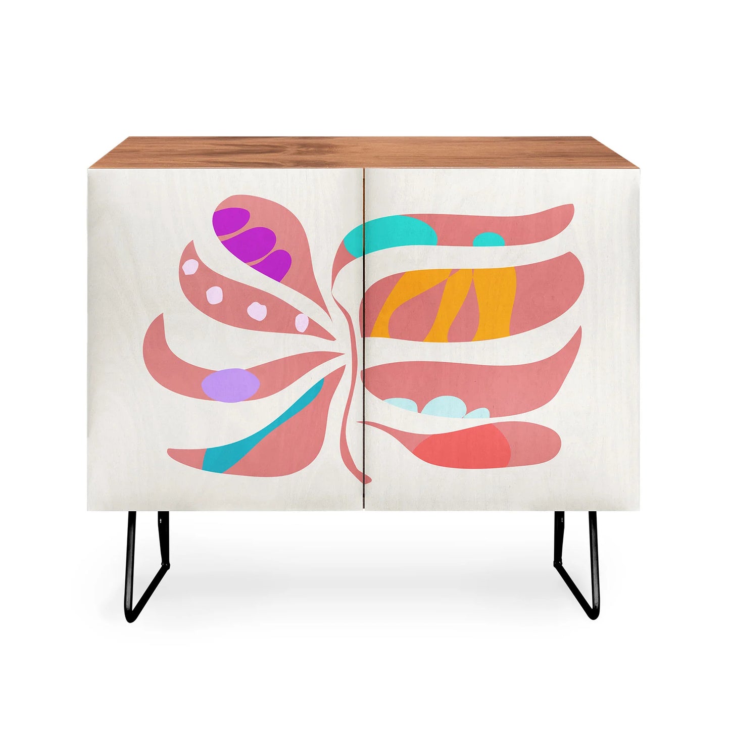 Mirimo boho leaf cabinet credenza