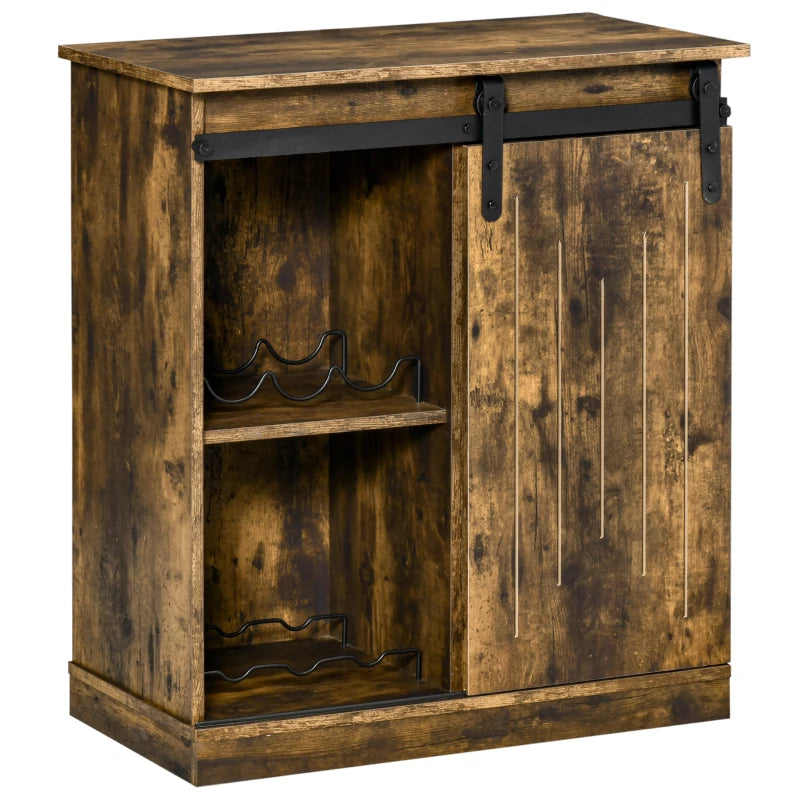HOMCOM Industrial Wine Cabinet