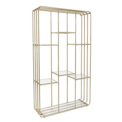Perth Matte Gold Etagere
