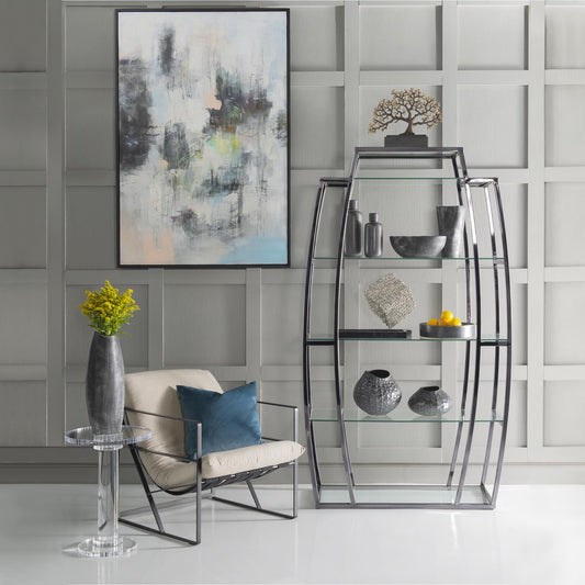 Black Nickel Stainless Steel Etagere