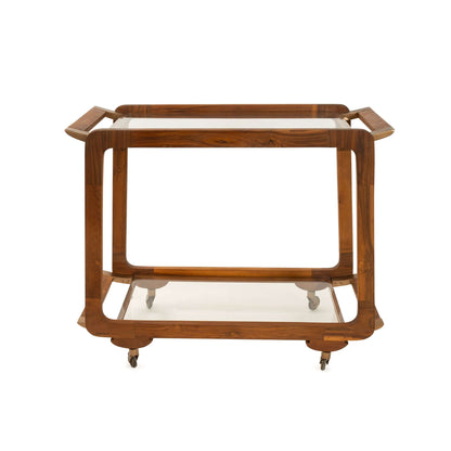 Howard Elliott Rectangle Entertainment Bar Cart