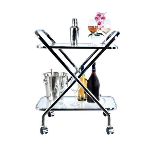 Anne Home X-Shape Bar Cart