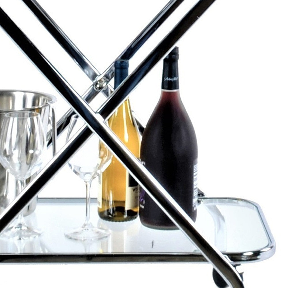 Anne Home X-Shape Bar Cart