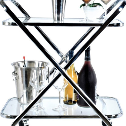 Anne Home X-Shape Bar Cart