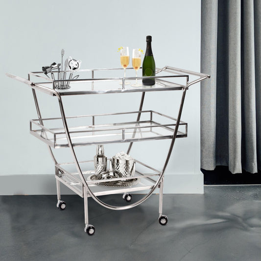 Tri-leveled  Bar Cart