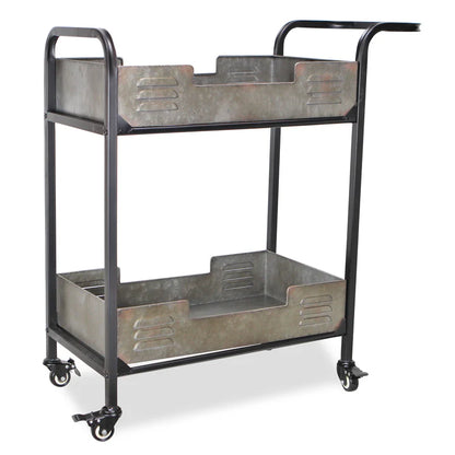 Evadne Metal Bar Cart