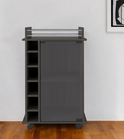 Open Shelving Bar cart And Coffee Table Set