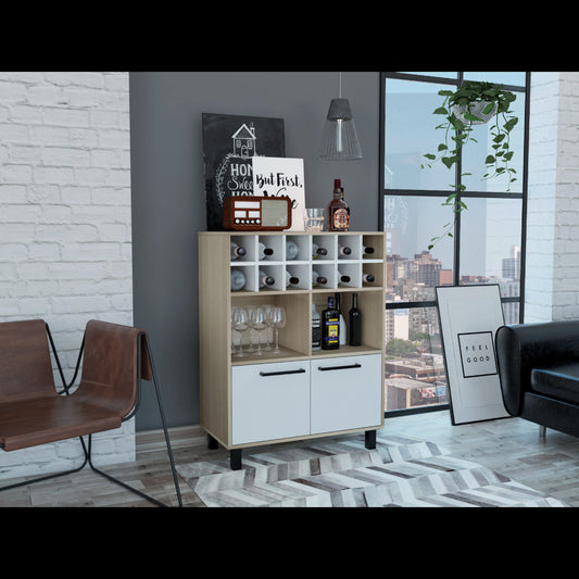 Brown Bar Cart