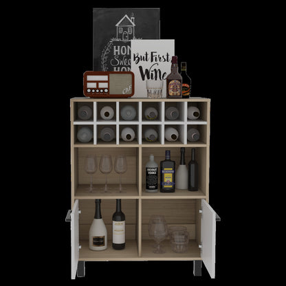 Brown Bar Cart