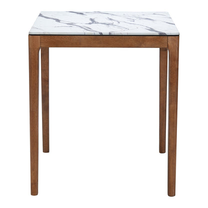 White Solid Wood Bar Table