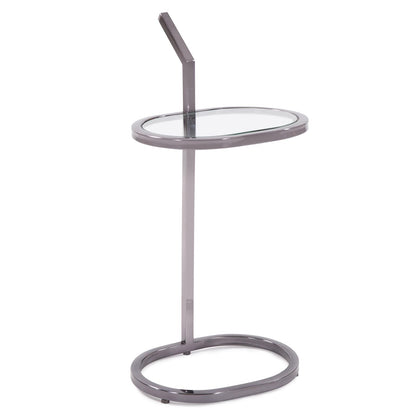 Stainless Oval Drink Table