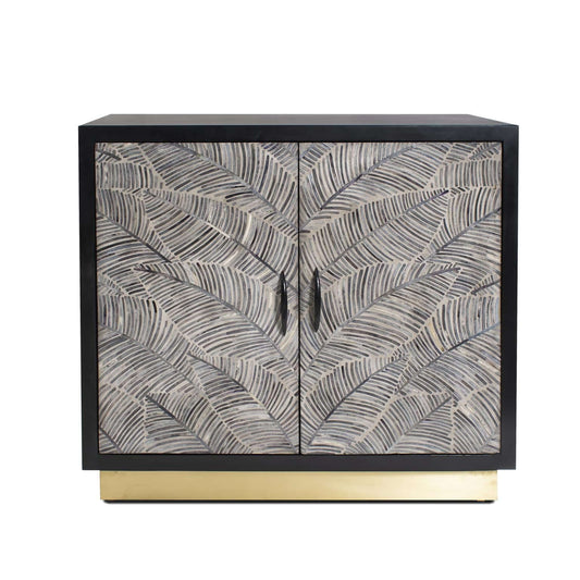 Howard Elliott Laminae Bar Cabinet