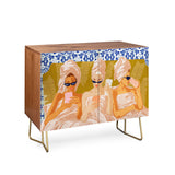83 oranges ladies only club cabinet credenza