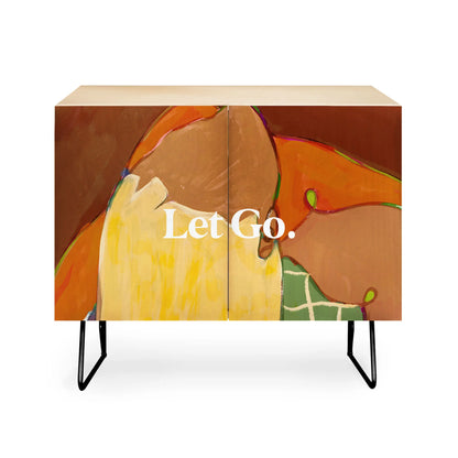 83 oranges let us let go cabinet credenza