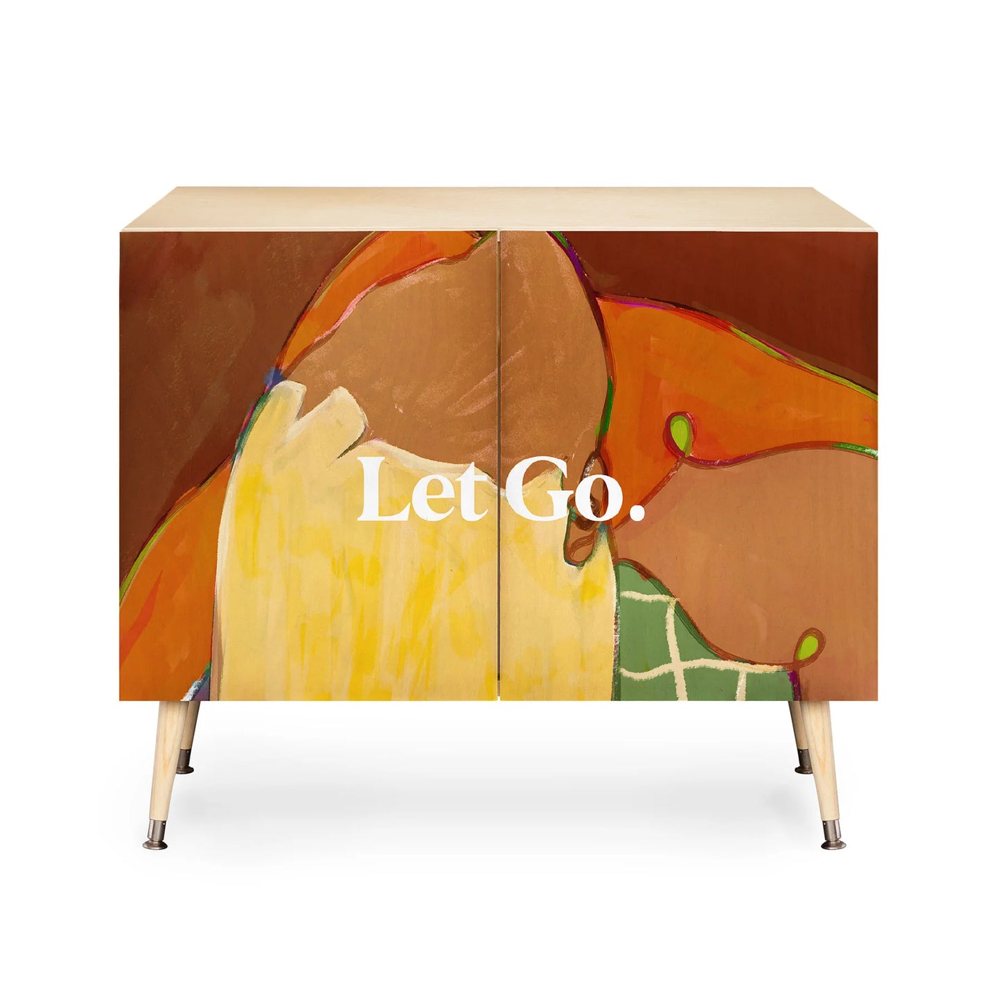 83 oranges let us let go cabinet credenza