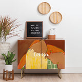 83 oranges let us let go cabinet credenza