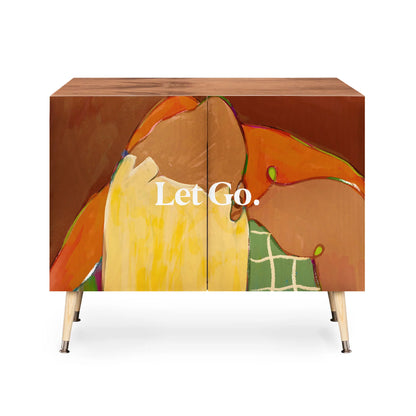 83 oranges let us let go cabinet credenza