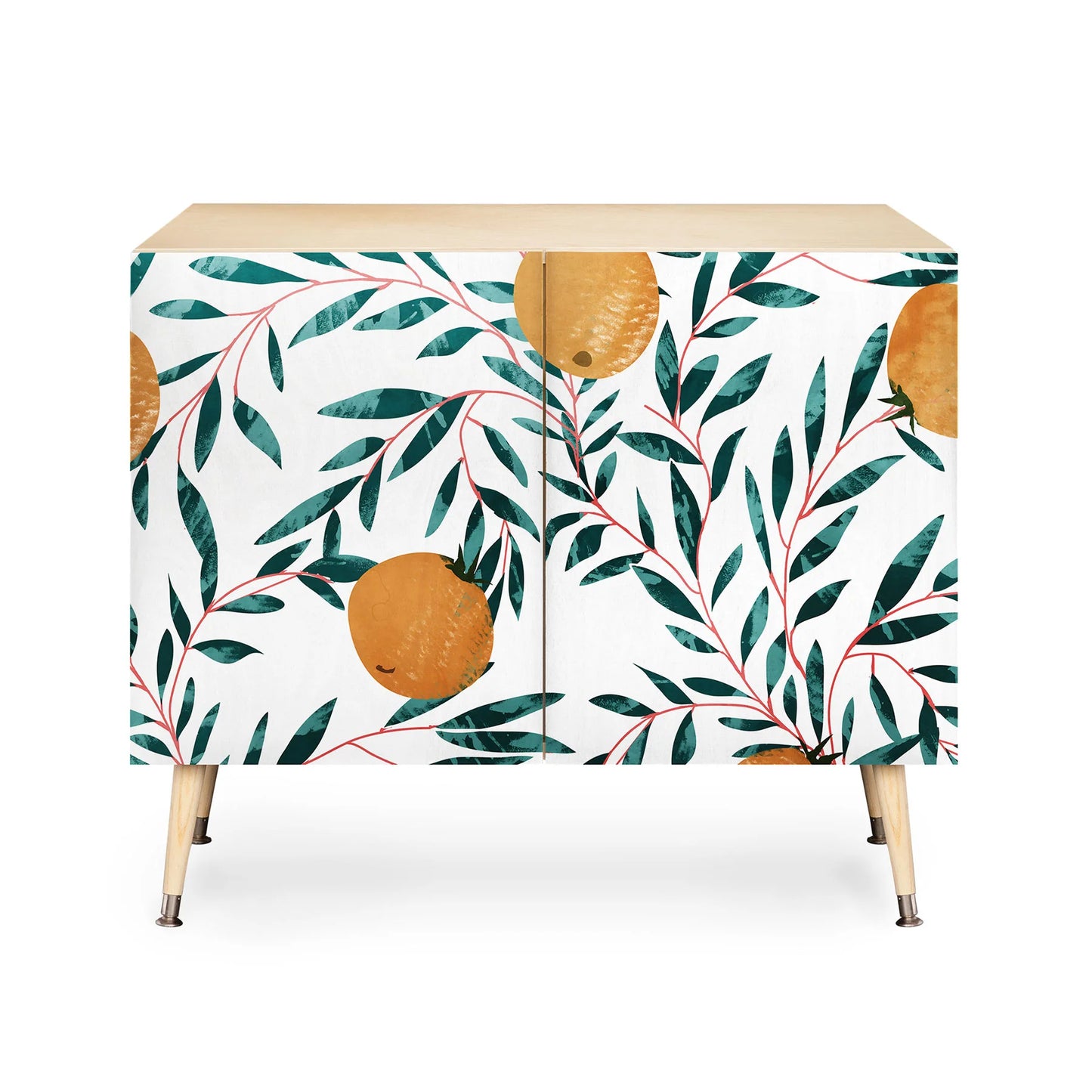  83 oranges mandarins cabinet credenza