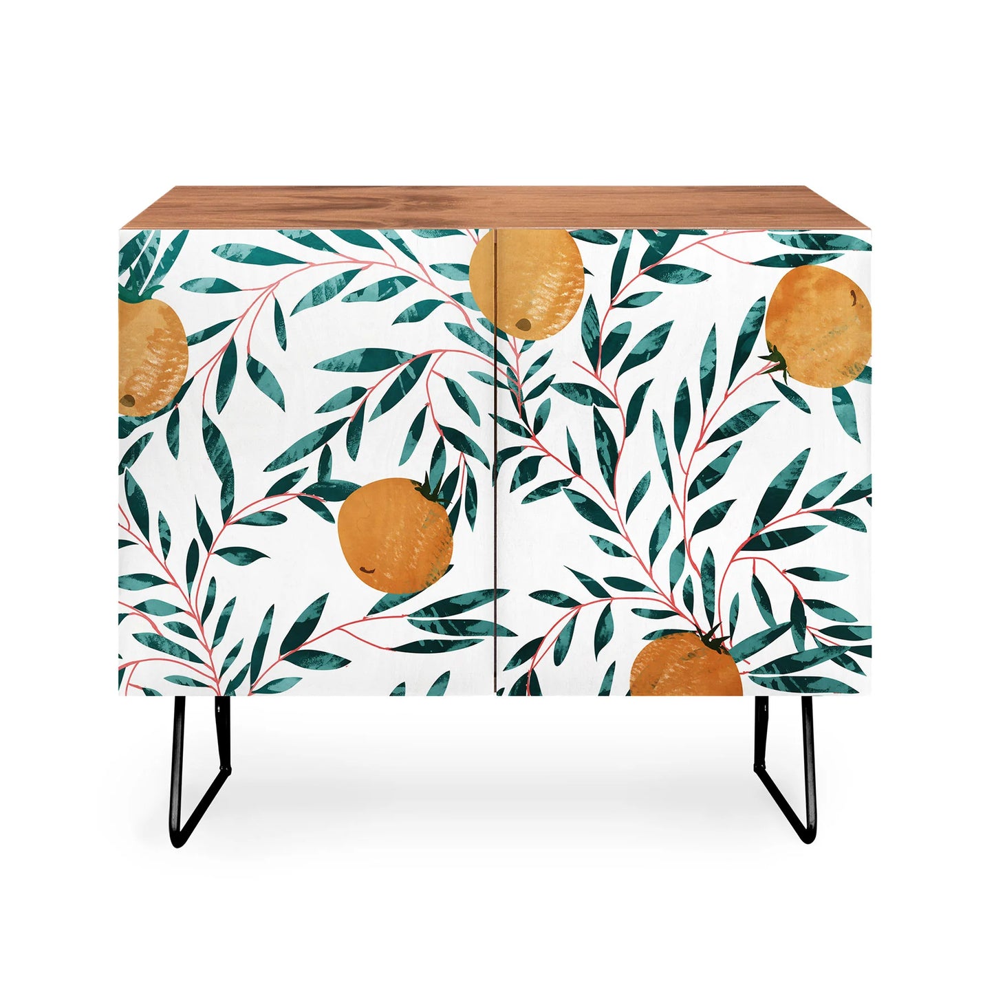  83 oranges mandarins cabinet credenza