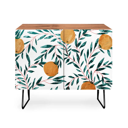  83 oranges mandarins cabinet credenza