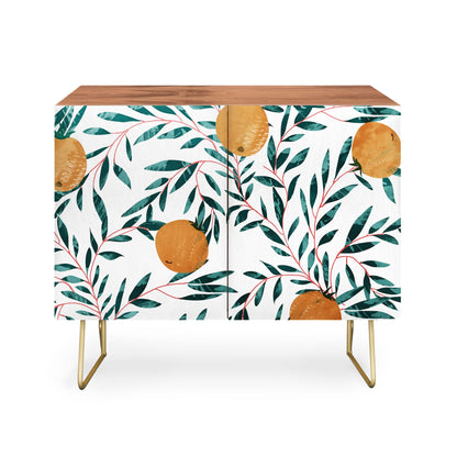  83 oranges mandarins cabinet credenza