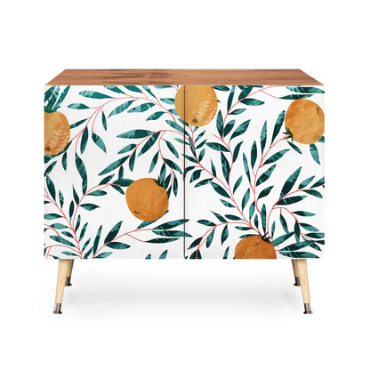  83 oranges mandarins cabinet credenza