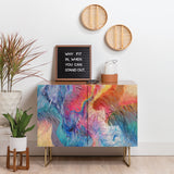 83 oranges soul driven abstraction cabinet credenza