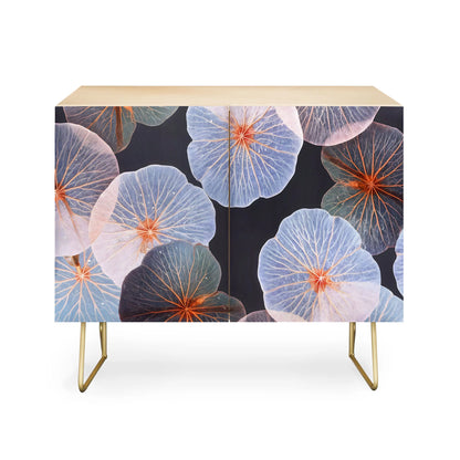 83 oranges translucence cabinet credenza