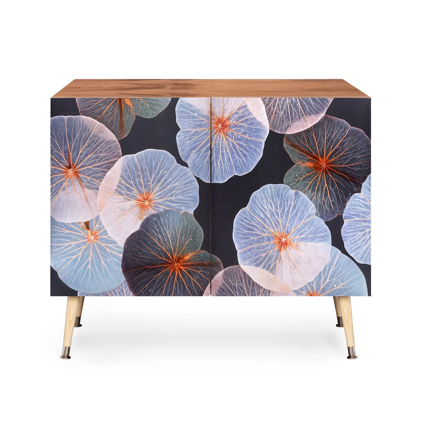 83 oranges translucence cabinet credenza