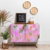83 oranges whispers in pink cabinet credenza