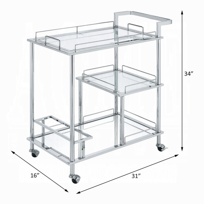 Splinter Serving Cart