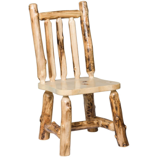 Set of 2 Rustic Aspen Dining Side Chairs