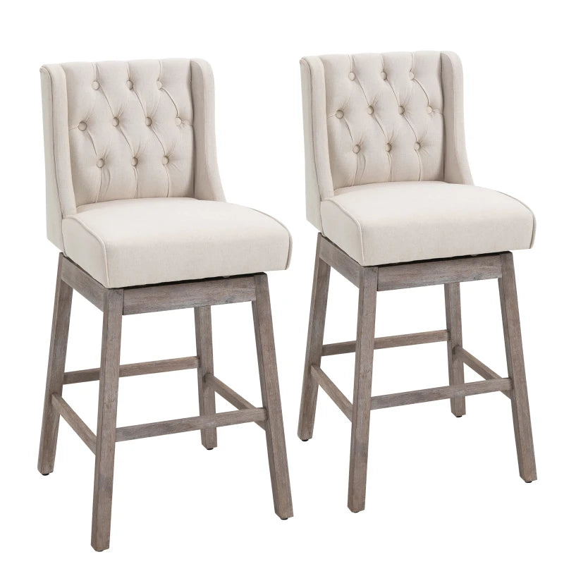 HOMCOM Bar Height Bar Stools Set