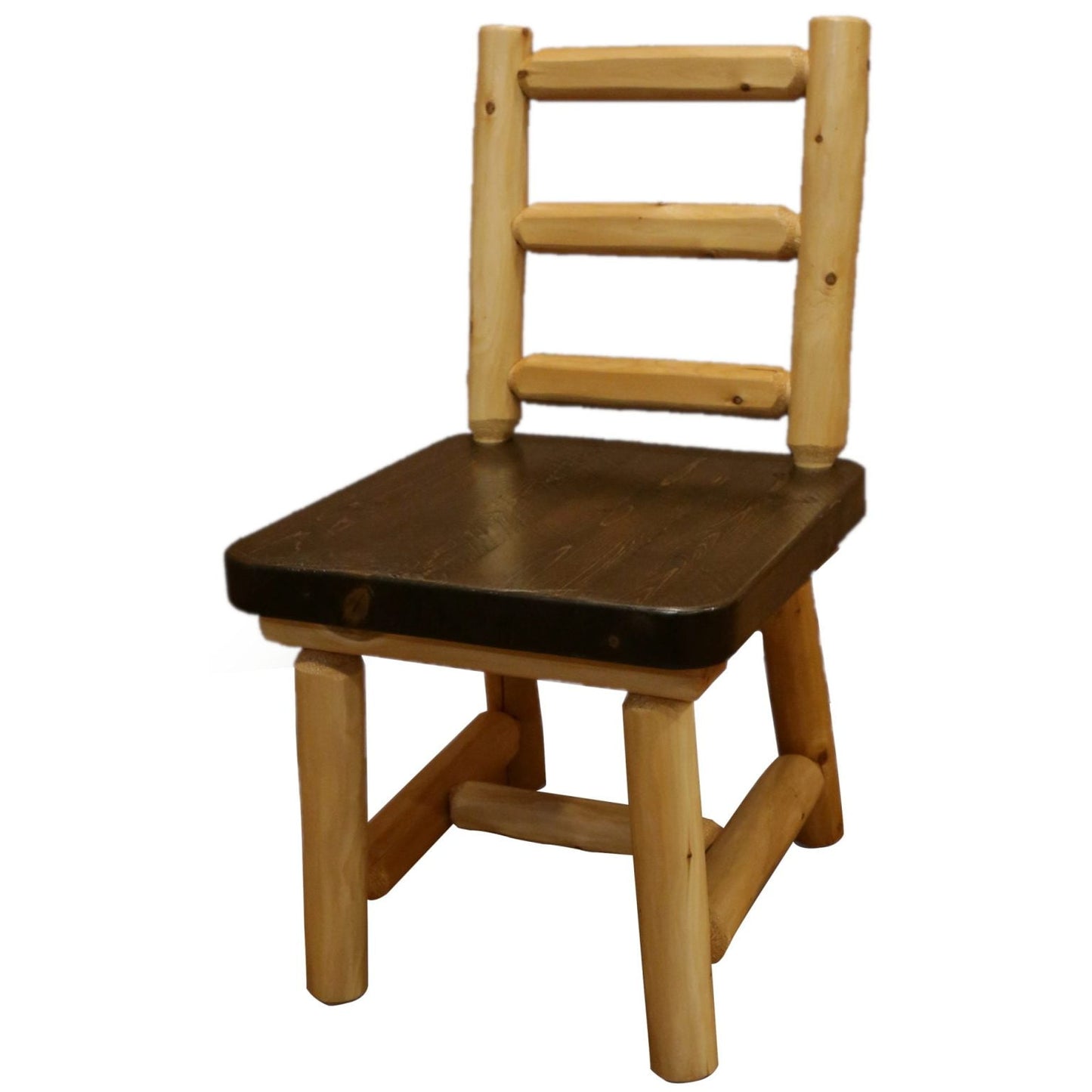White Cedar Log Mountain Dining Chair
