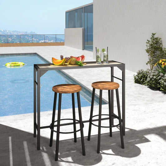 Outdoor Patio Bar Table