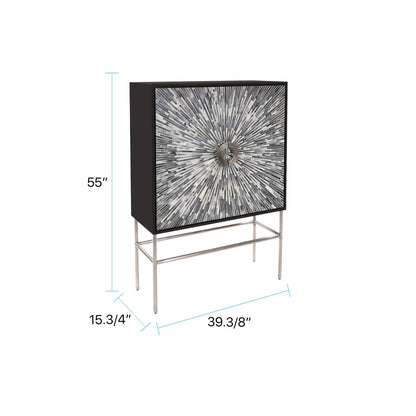 Aurora Square Bar Cabinet