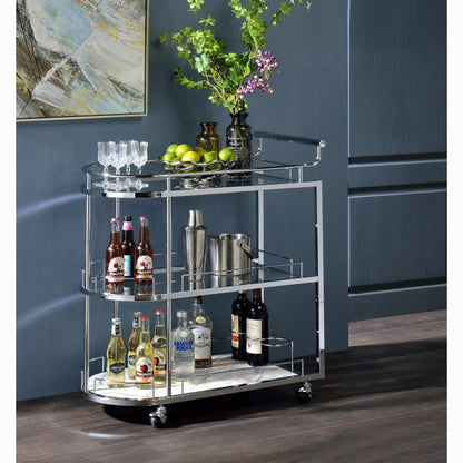 Inyo Serving Bar Cart