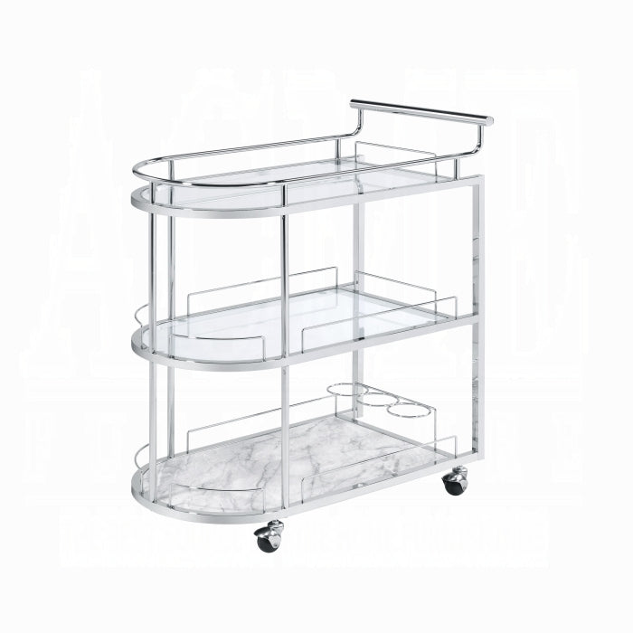 Inyo Serving Bar Cart