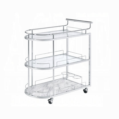 Inyo Serving Bar Cart