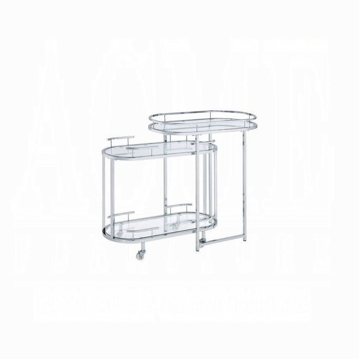 Piffo Serving Cart And Bar Table Set