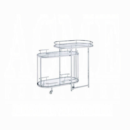 Piffo Serving Cart And Bar Table Set